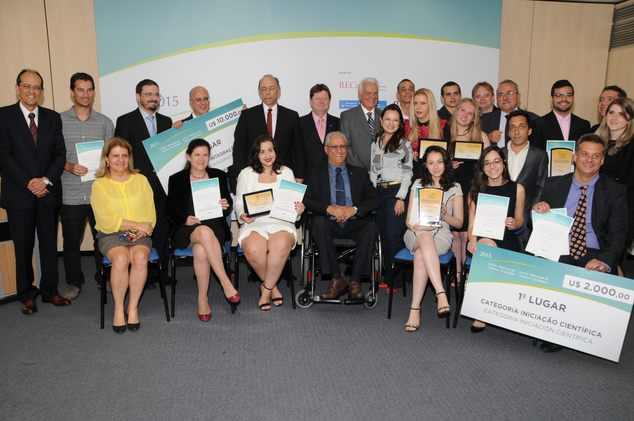 Entrega Prêmio Mercosul de Ciência e Tecnologia - Edição 2015