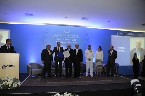  Cerimônia de entrega do Prêmio Almirante Álvaro Alberto 2014